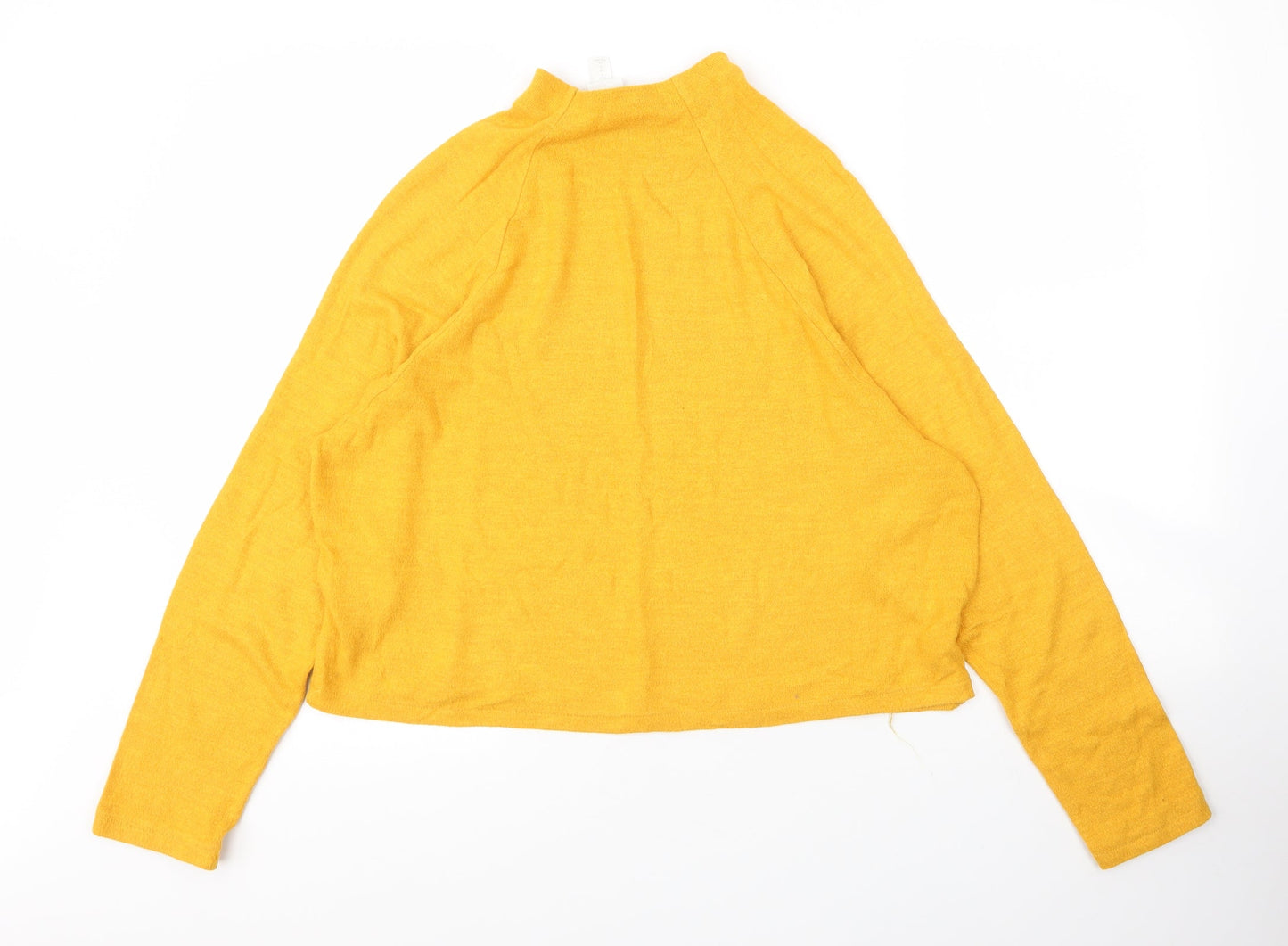 Womens UK Size S H&M Yellow Pullover Jumper