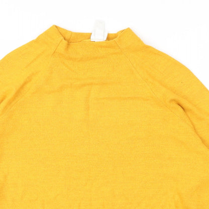 Womens UK Size S H&M Yellow Pullover Jumper