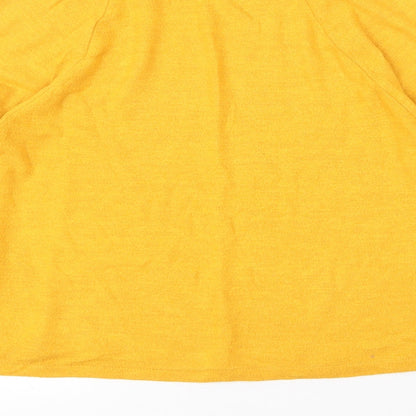 Womens UK Size S H&M Yellow Pullover Jumper