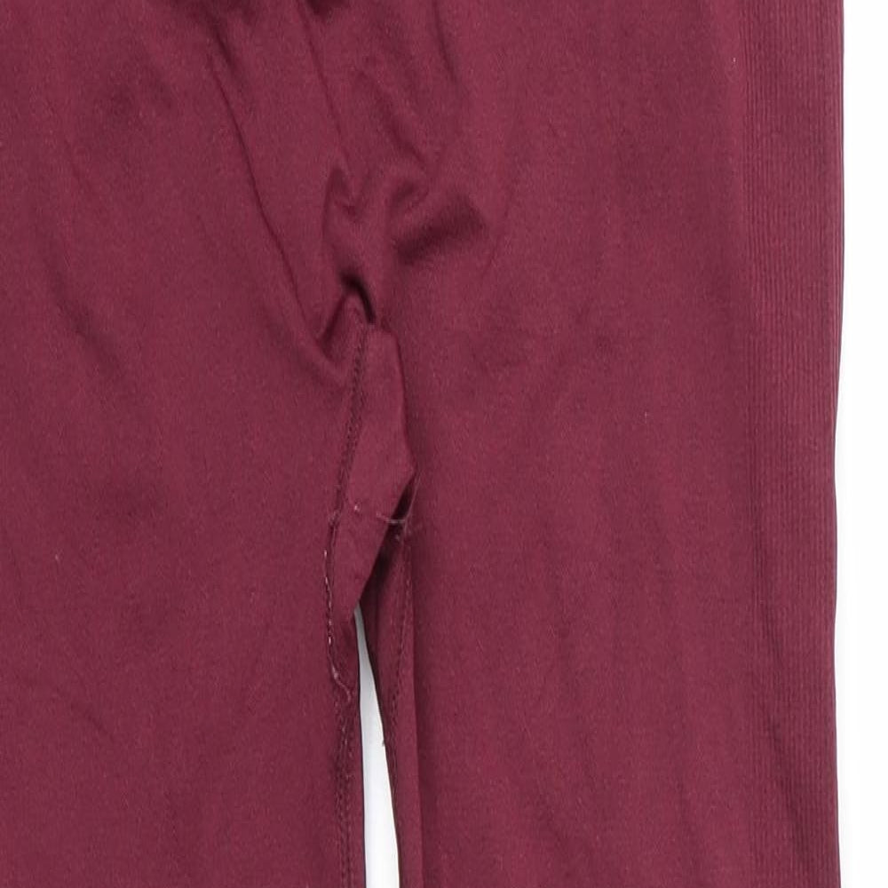 Womens UK Size M Workout  Carrot Purple Leggings