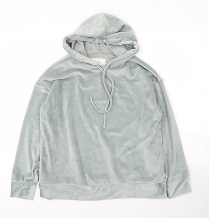 George Womens Green High Neck  Polyester Pullover Jumper Size 12