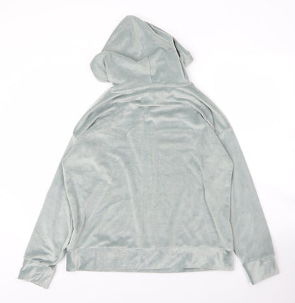 George Womens Green High Neck  Polyester Pullover Jumper Size 12