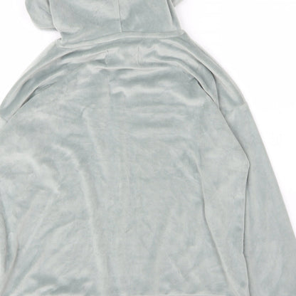 George Womens Green High Neck  Polyester Pullover Jumper Size 12