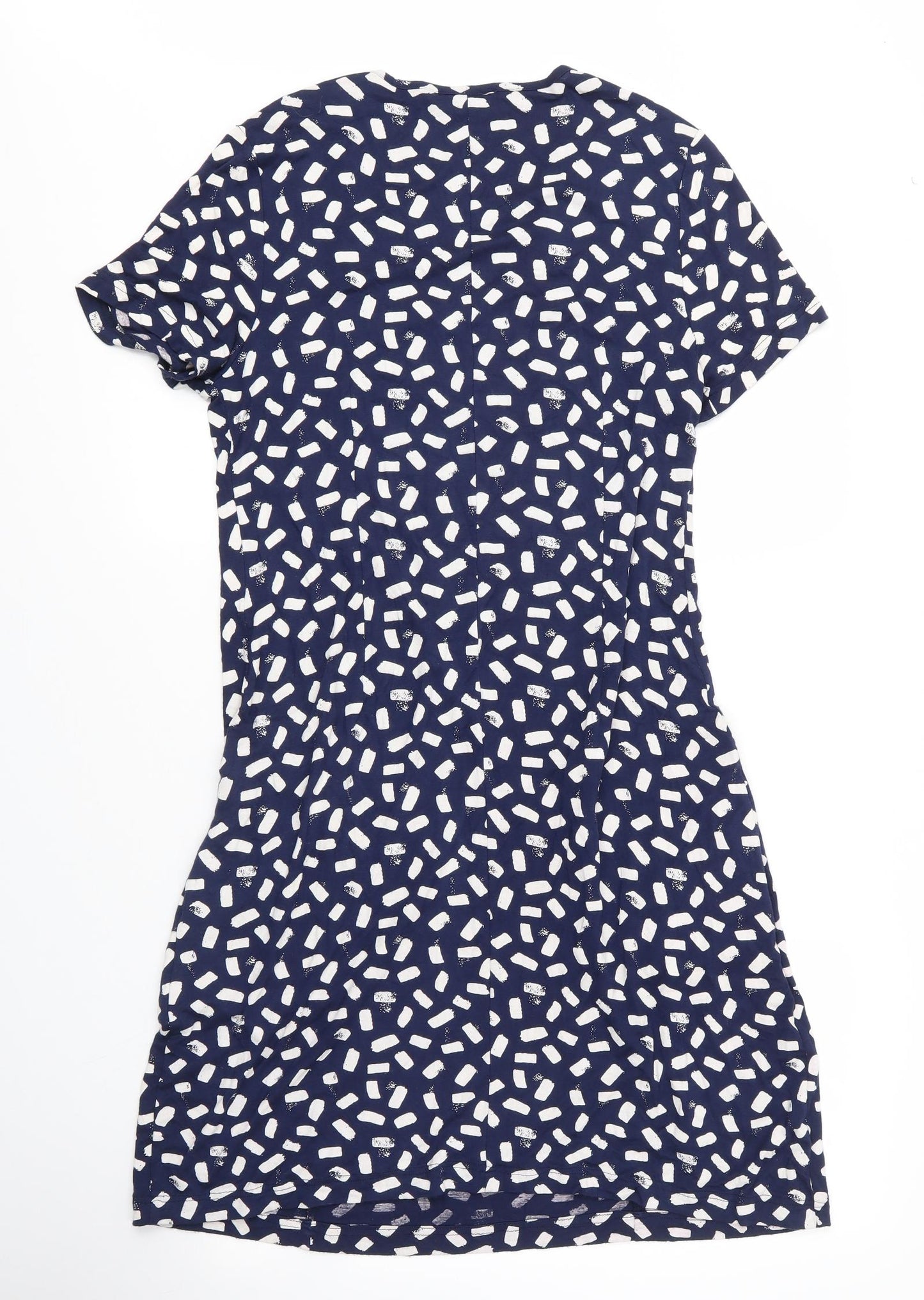 Capri Womens Blue  Viscose A-Line  Size S  Scoop Neck
