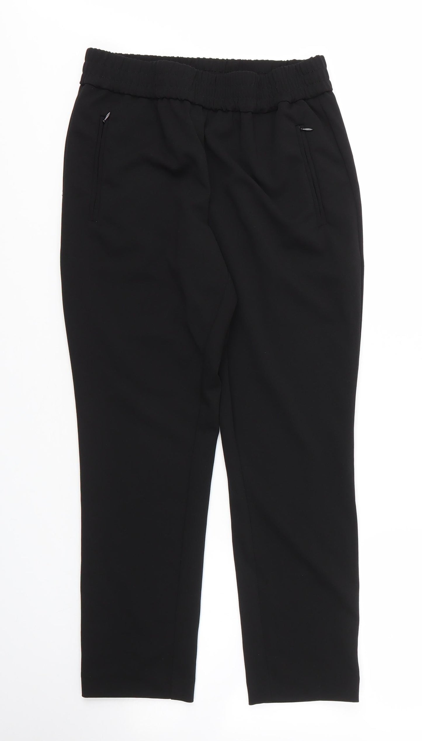 One Womens Black  Polyester Sweatpants Trousers Size S L23 in Regular