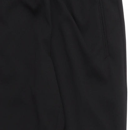 One Womens Black  Polyester Sweatpants Trousers Size S L23 in Regular