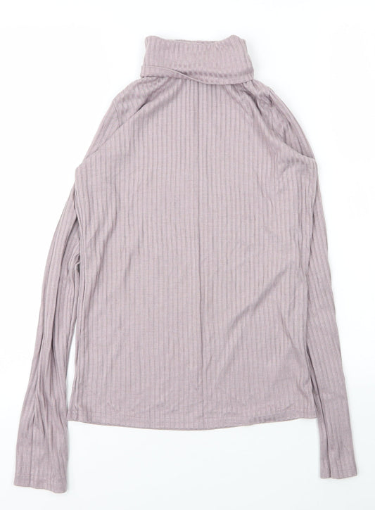 Womens UK Size 6 NEXT Purple Basic T-Shirt