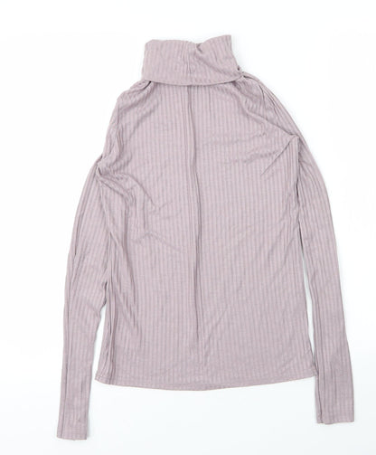 Womens UK Size 6 NEXT Purple Basic T-Shirt