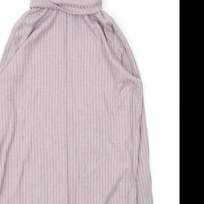 Womens UK Size 6 NEXT Purple Basic T-Shirt