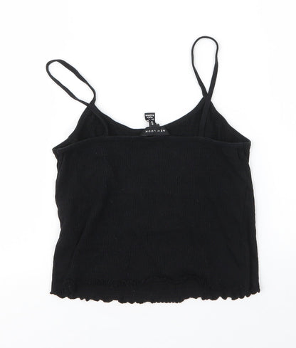 Womens UK Size 10 New Look Black Camisole Blouse