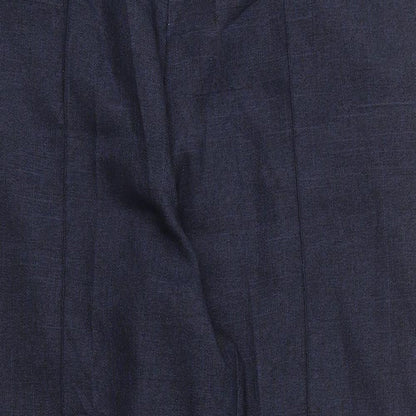 Womens UK Size 16 M&S Regular Fit  Blue Trousers