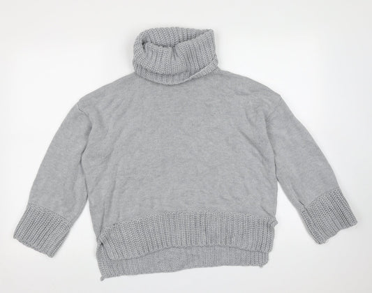 Womens UK Size 12 Marks and Spencer Grey Pullover Jumper