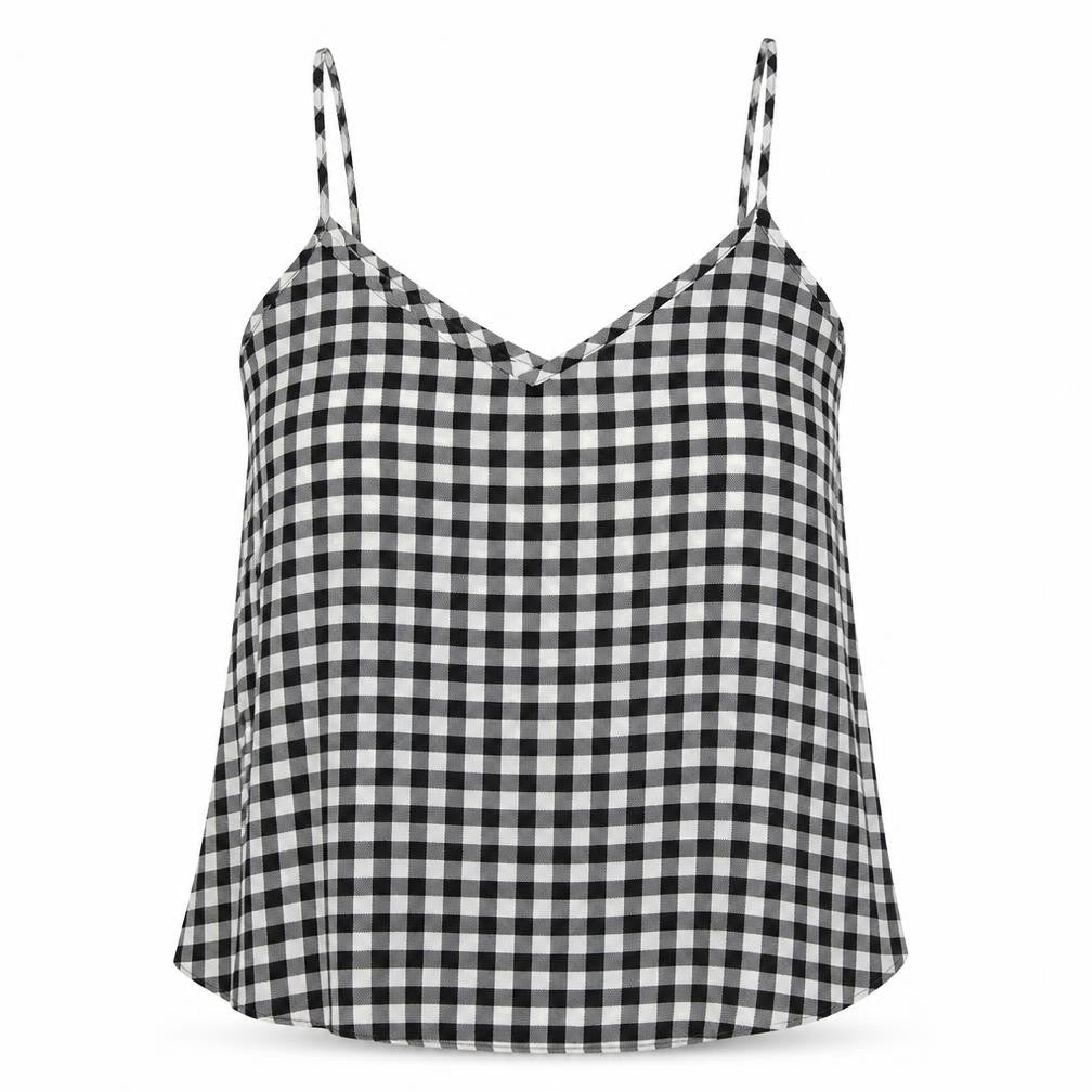 Womens UK Size 6 Primark Black Camisole Blouse