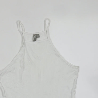 Womens UK Size 8 ASOS White Basic T-Shirt
