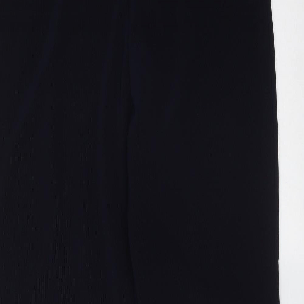 Womens UK Size 12 xe Regular Fit  Blue Trousers