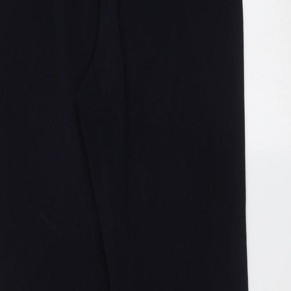 Womens UK Size 12 xe Regular Fit  Blue Trousers