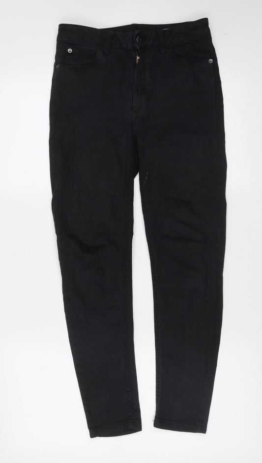 Womens UK Size 8 Marks and Spencer Extra-Slim Fit Skinny Black Jeans