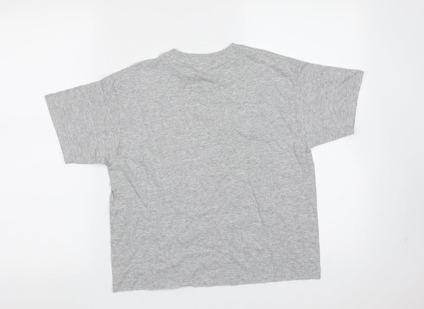 Womens UK Size S Miss Selfridge Grey Basic T-Shirt