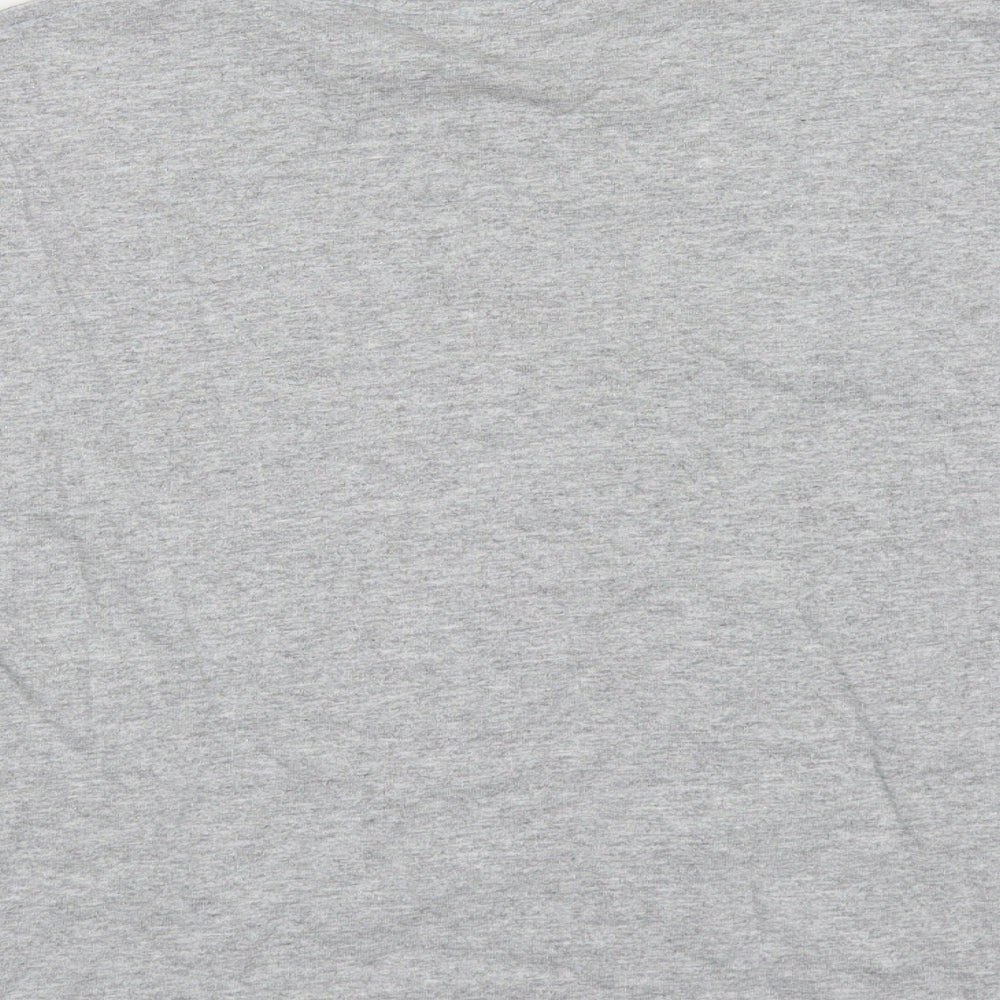 Womens UK Size S Miss Selfridge Grey Basic T-Shirt