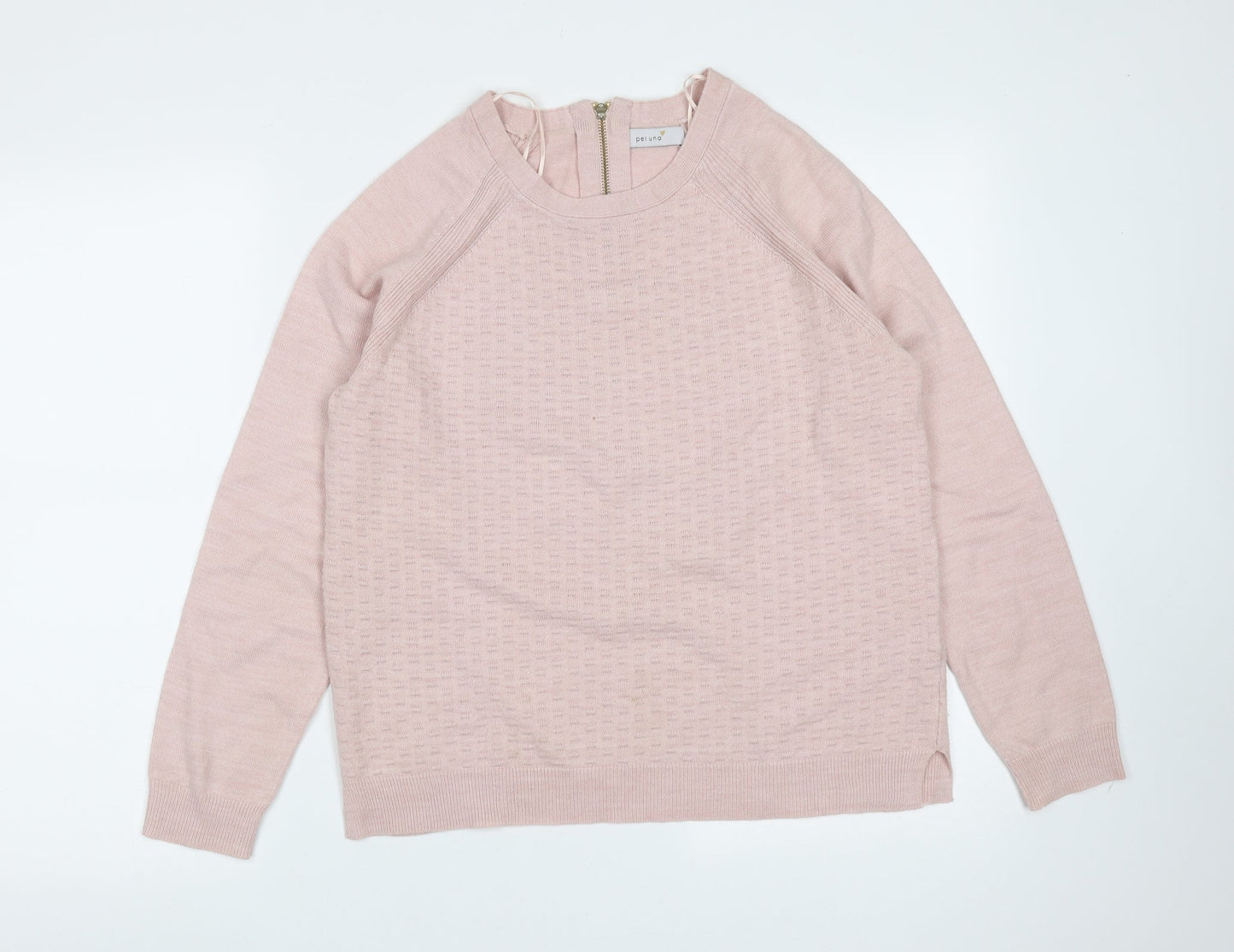 Womens UK Size 12 Marks and Spencer Pink Pullover Jumper