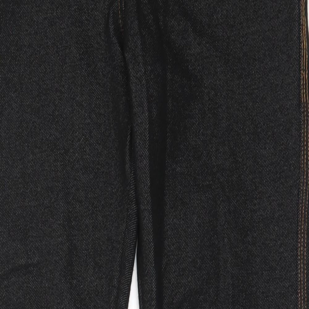 Malaika Womens Black  Cotton Skinny Jeans Size 10 L29 in Regular