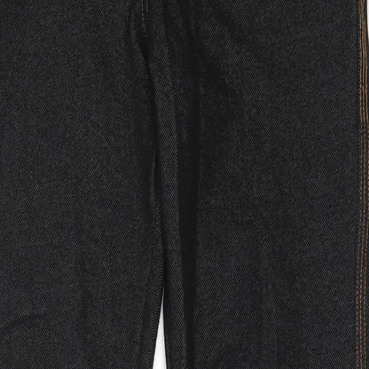 Malaika Womens Black  Cotton Skinny Jeans Size 10 L29 in Regular