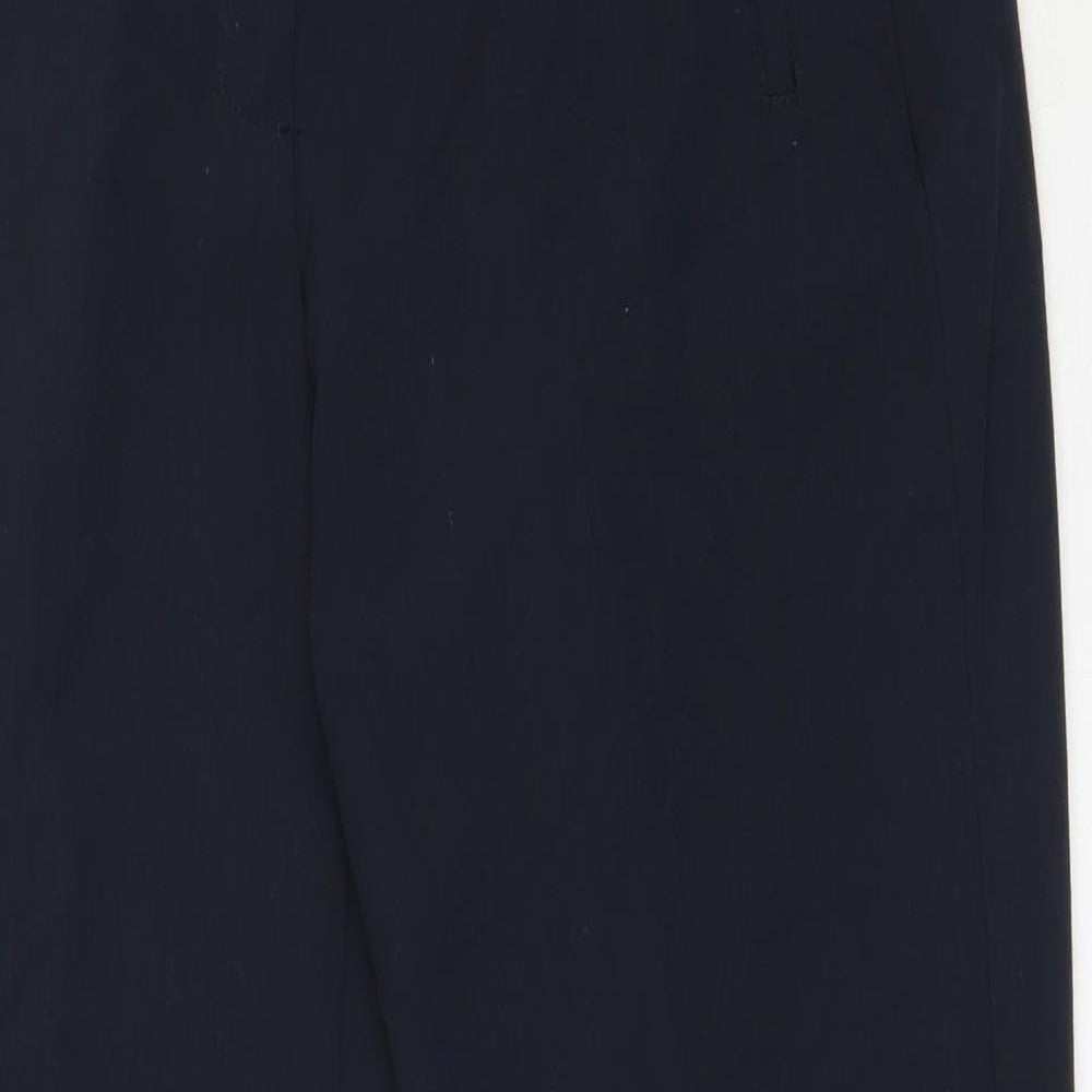 Womens UK Size 10 Marks and Spencer Regular Fit  Blue Trousers