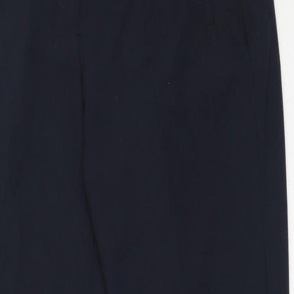 Womens UK Size 10 Marks and Spencer Regular Fit  Blue Trousers