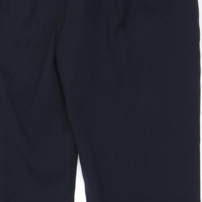 Womens UK Size 10 Marks and Spencer Regular Fit  Blue Trousers