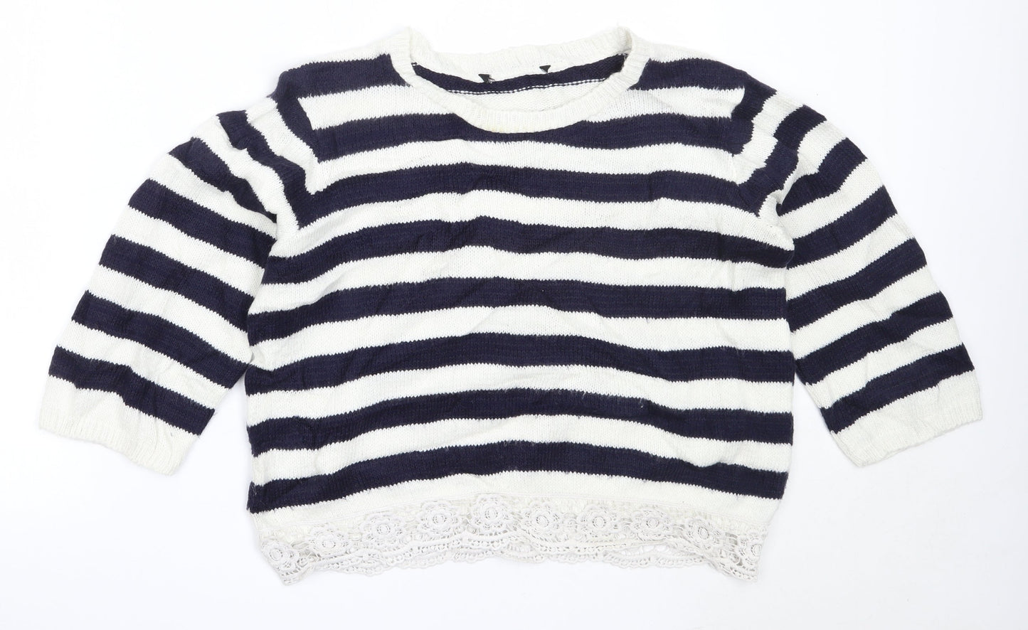 Womens UK Size 12 Dorothy Perkins Blue Pullover Jumper