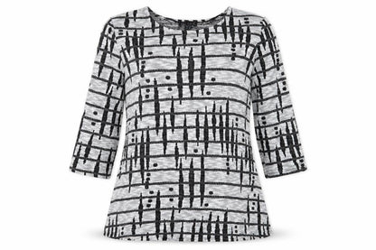 Saloos Womens Grey Round Neck  Polyester Pullover Jumper Size 18