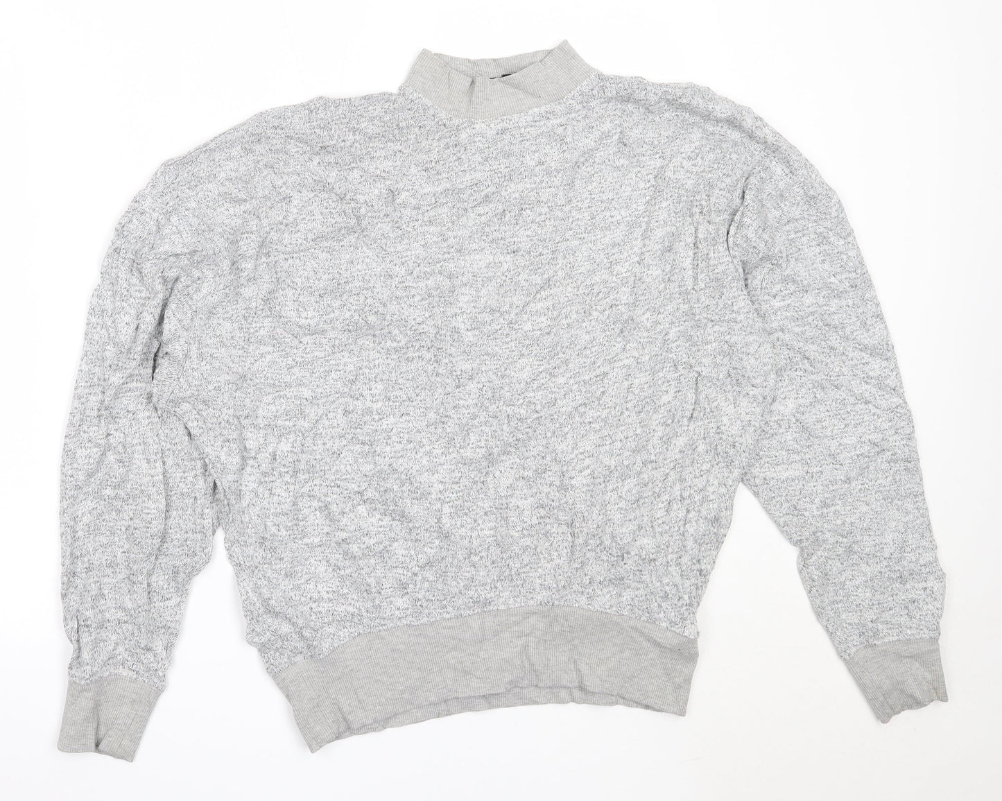 Womens UK Size 8 Topshop Grey Pullover Jumper