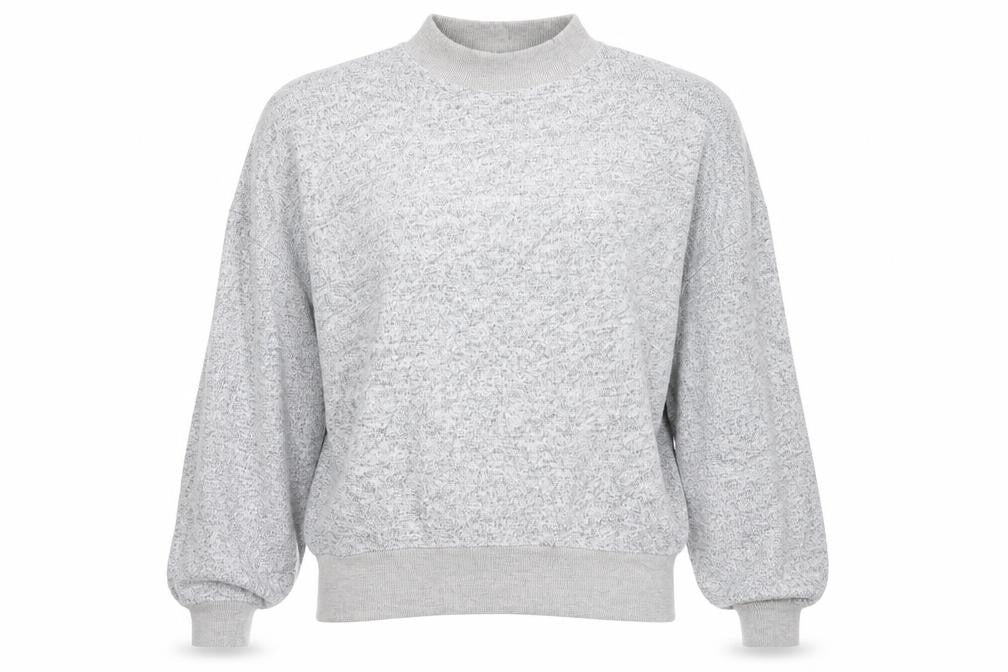 Womens UK Size 8 Topshop Grey Pullover Jumper