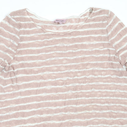 Womens UK Size 12 Phase Eight Pink Pullover Jumper