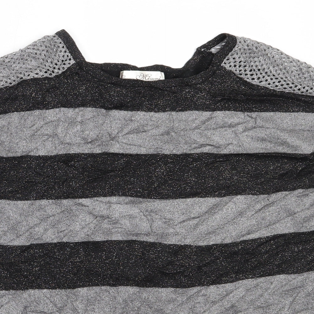 Womens UK Size M Misumi Black Pullover Jumper
