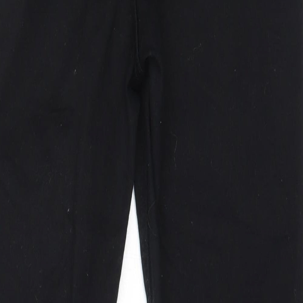 New Look Womens Black  Cotton Jegging Jeans Size 10 L26.5 in Regular