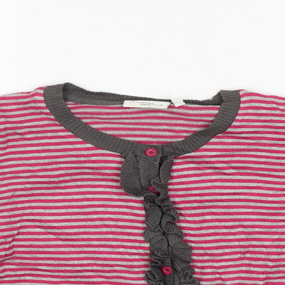 Womens UK Size 14 New Look Multicoloured Cardigan Jumper
