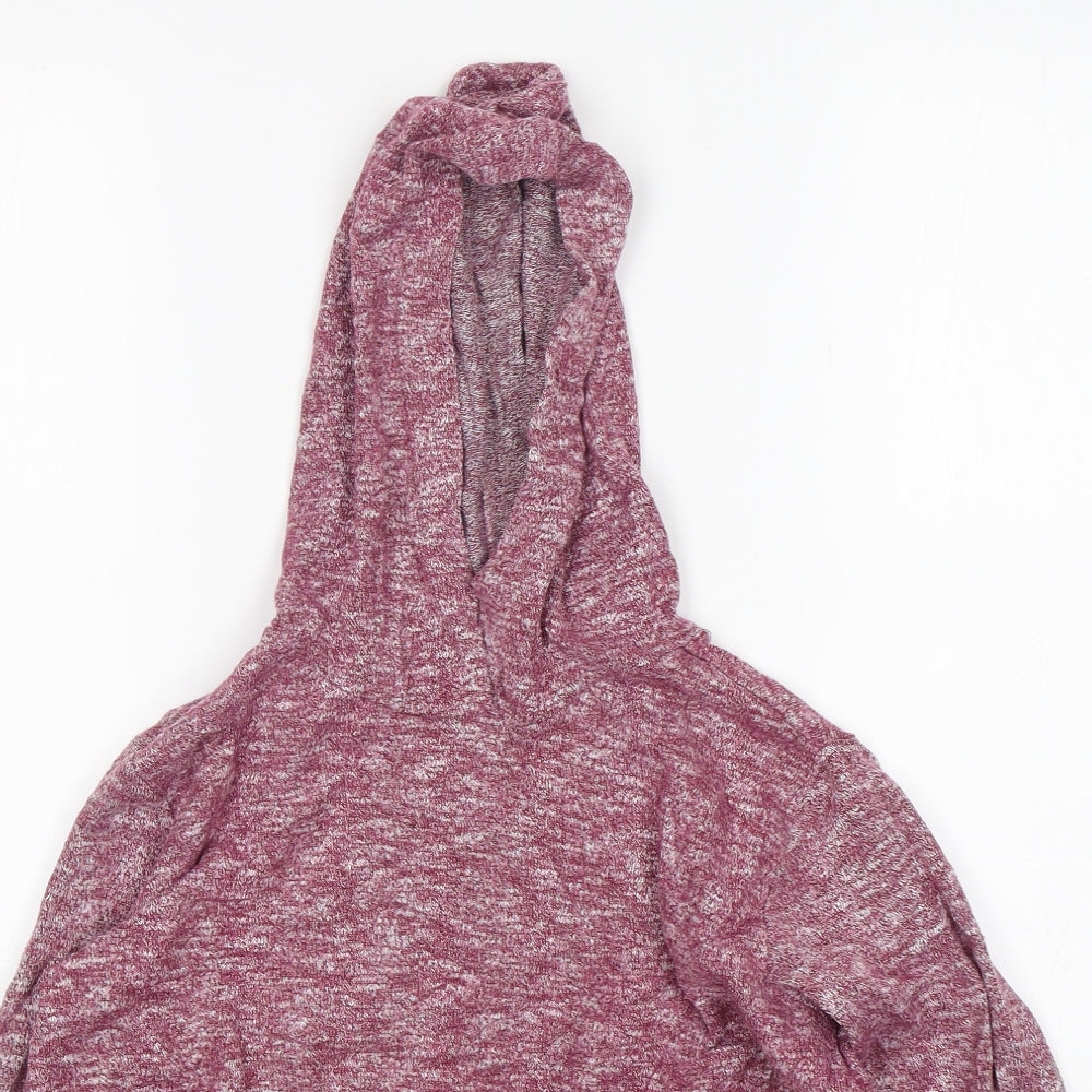 Old Navy Girls Purple  Polyester Pullover Hoodie Size 14 Years