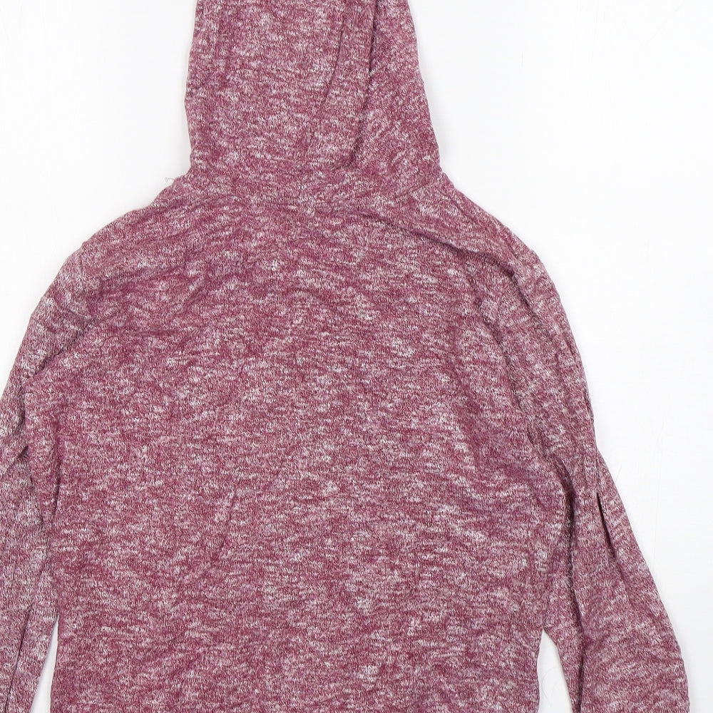 Old Navy Girls Purple  Polyester Pullover Hoodie Size 14 Years
