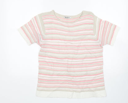 Womens UK Size 14 Berkertex Multicoloured Pullover Jumper