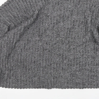 Womens UK Size S Zara Grey Pullover Jumper