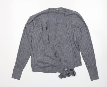 Womens UK Size 10 NEXT Grey Cardigan Jumper