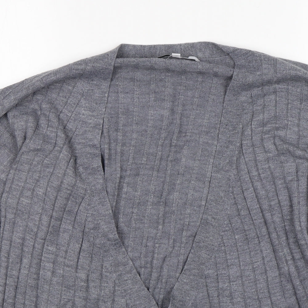 Womens UK Size 10 NEXT Grey Cardigan Jumper