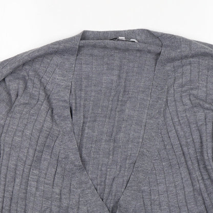 Womens UK Size 10 NEXT Grey Cardigan Jumper