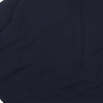 Topman Mens Blue  Cotton Pullover Sweatshirt Size M