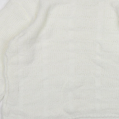 Womens UK Size L Para White Pullover Jumper