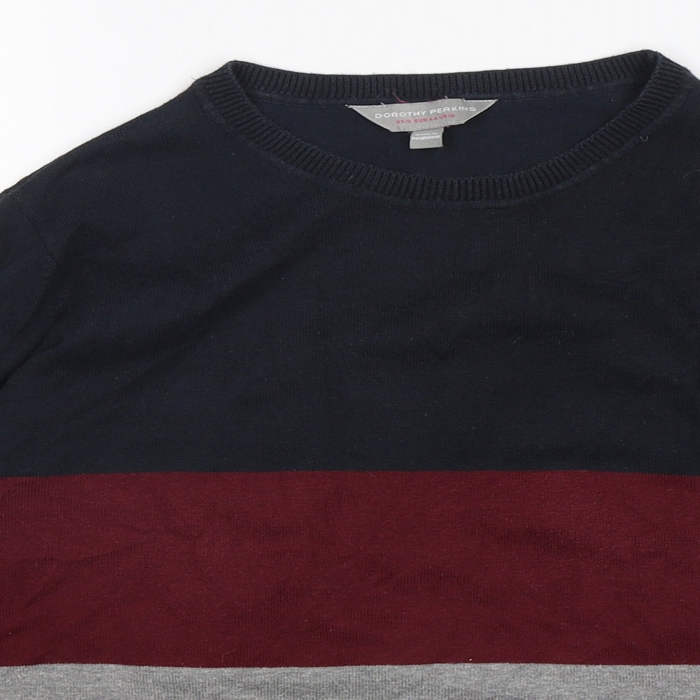 Womens UK Size 16 Dorothy Perkins Multicoloured Pullover Jumper