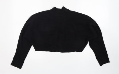 Womens UK Size L New Look Black Pullover Jumper