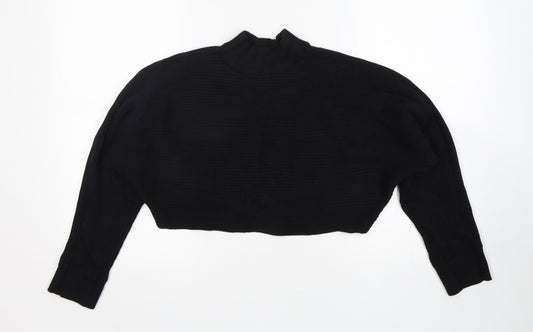 Womens UK Size L New Look Black Pullover Jumper