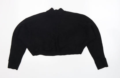 Womens UK Size L New Look Black Pullover Jumper